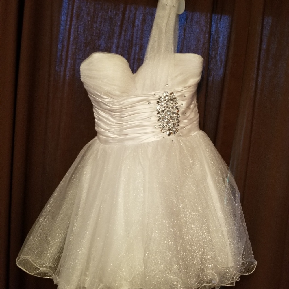 White Homecoming Dress